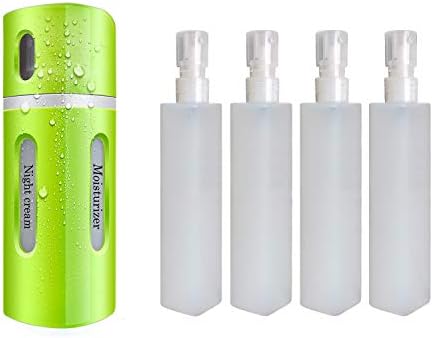 Trafield Travel Bottles, 4-in-1 Travel Accessories Toiletries, 5.6ounze Leakproof and Refillable, TSA Approved Containers, No BPA Perfect for Travel and Outdoor Activities. (Green)