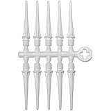 PerfectDarts Cosmo Soft Tips, Pack of 50 Fit Point Plus White Softips