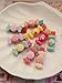 Lace Kenzola 9pc Toddler No-damage Plastic Mini Assorted Sweets Hair Barrettes Set