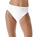 Hanes Womens No Ride Up Cotton Hi-Cut Panties 6-Pack (PP43WB)