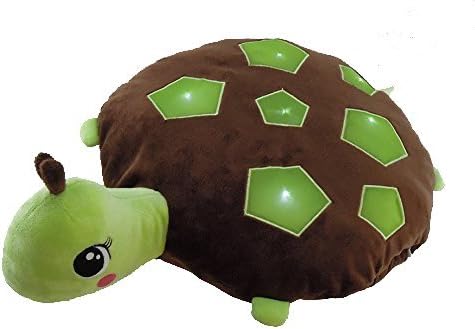 Mr. Turtle - Aroma Pets Aromatherapy (USE your favorite Essential Oils) &amp; LED Night Light! Kids Pillow use w/ Young Living Essential Oils, doTerra, Aura Cacia, Natures Sunshine &amp; NOW Foods