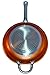 Copper Frying Pan 12-Inch Non Stick Ceramic Infused Titanium Steel Oven Safe, Dish Washer Safe, Scratch Proof by Copper Pan