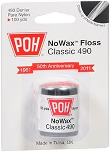 Poh Poh Dental Floss Unwaxed 100 Yd by POH