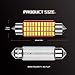 SEALIGHT 41mm 42mm Festoon 578 LED Bulb SMD 3014 Chipsets 6500K White for 211-2 212-2 569 6451 Car Interior Lights Map Dome Door Courtesy Light Bulbs