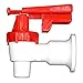 Tomlinson 1009470 White Cooler Replacement Faucet - Red Touch Guard