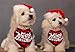 Malier 2 Pack Dog Bandanas Christmas Classic Buffalo Plaid Dog Bandana Dog Scarf Triangle Bibs Kerchief Merry Christmas Pet Costume for Small Medium Large Dogs Cats Pets (Christmas 7, Large)
