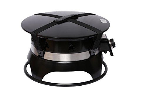 Outland Firebowl 870 Premium Portable Propane Gas Fire Pit with Cover & Carry Kit, 19-Inch Diameter 58,000 BTU - Thumbnail 3