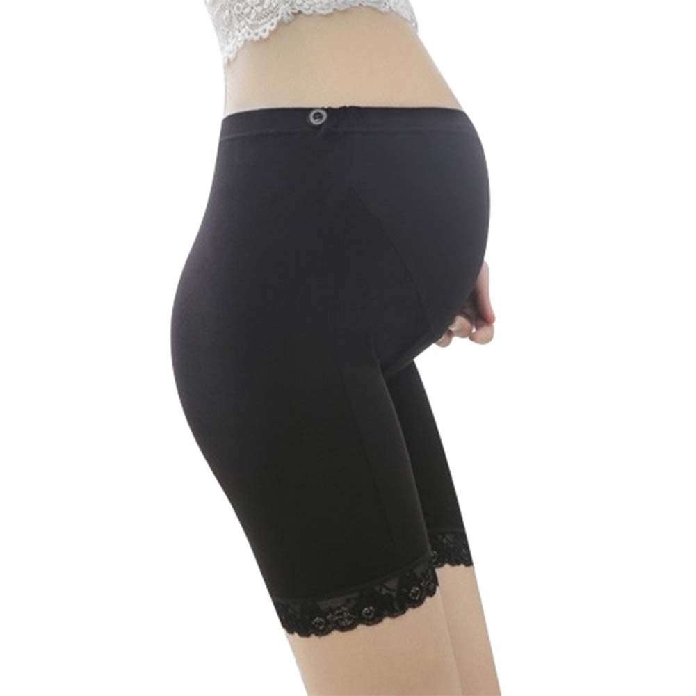 Maternity Shorts Over Bump Anti Chafing Pregnant Shorts Belly Support Shorts Panties Modal Cotton Leggings Knickers Women Plus Size Underskirt Shorts High Waist Safety Shorts Under Dress With Pockets