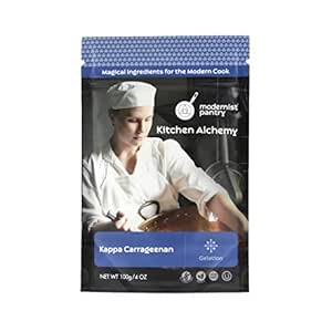 Pure Refined Kappa Carrageenan ⊘ Non-GMO ☮ Vegan ✡ OU Kosher Certified - 100g/4oz (The original recommended for Vegan Cheese)