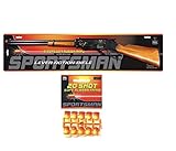 Speedy Kid Lever Action Toy Airsoft Gun with 20 Soft Rubber Ammo