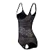 KSKshape Seamless Body Shaper Open Bust Shapewear Firm Control Bodysuit for women,Black,Medium,Black,(Fits Waist 26-28 inch) Medium