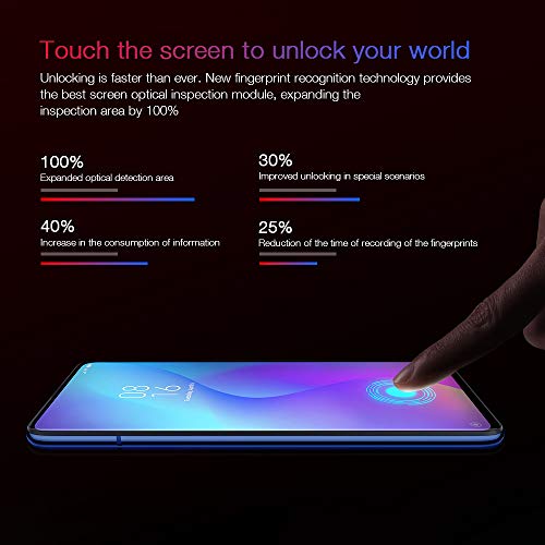 Xiaomi Mi 9T Smartphone,6+128 GB Pantalla AMOLED Full-Screen de 6,39",Selfie Pop-up, Triple cámara de 13 + 48 + 8 MP, con NFC, 4000 mAh, Qualcomm 730(Versión Global) (Azul) - Imagen 8