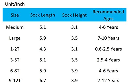 Boys Girls 5 Pack Colorful Stripes Rainbow Crew Socks (3-5T, Rainbow Pack of 5)