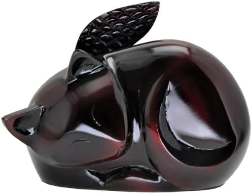 Memorial Gallery Pets Sleeping Angel Cat Brass Cremation Urn (Engravable)