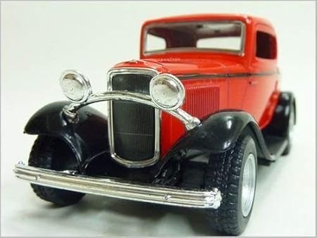 Kinsmart 1:34 Scale 1932 Ford 3 Window Coupe, Red