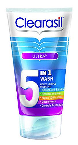 Clearasil 5-in-1 Ultra Wash, 150 ml, Pack of 6