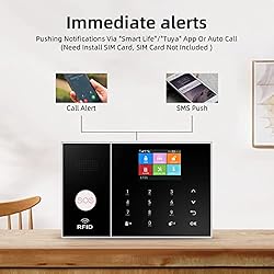 Clouree 4G Smart Home Security Alarm Kits, Wireless