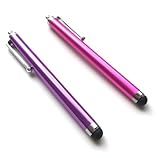 Bargains Depot® (Purple & Pink) 2 pcs (2 in 1 Bundle Combo Pack) Capacitive Stylus/styli Universal Touch Screen Pen for Tablet PC / Cell Phone / Smartphone : Acer Iconia Smart, Acer Iconia Tab A100, Acer Iconia Tab A101, Acer Iconia Tab A200, Acer Iconia Tab A500, Acer Iconia Tab A501, Acer Iconia Tab A510, Acer Iconia Tab A511, Acer Iconia Tab A700, Acer Liquid, Acer Liquid E, Acer Liquid Express E320, Acer Liquid Glow, Acer Liquid mini E310, Acer Liquid MT, Acer Allegro, Acer beTouch E120, Acer beTouch T500, Acer CloudMobile, Acer Stream