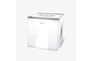 Foldio2 Plus + Front Cover (15inch Lightbox for Product Photography with Reflection Cover / 15" x 15" / Portable Studio, Dimm
