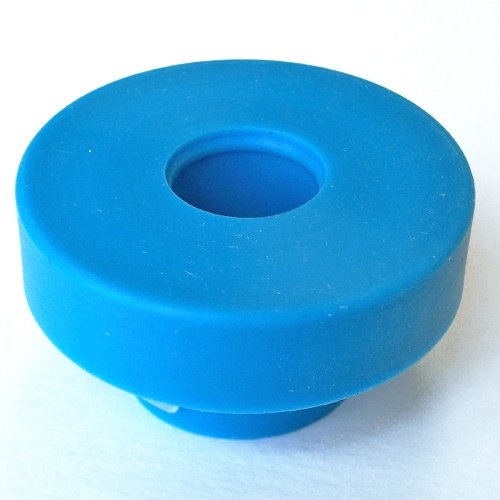 Reusable No-Splash Cap for 5 Gallon bottles and water dispensers with probes - Thumbnail 3