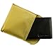 RFID Blocking Real Leather Black Wallet For Men - Slim Front Pocket Bi-Fold With 8 Credit Card Slots And Flip Up ID Window - Electromagnetically Opaque Protector - Genuine Unisex Gift