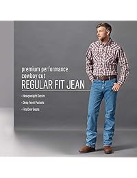 Wrangler - Pantalones vaqueros de corte regular para hombre