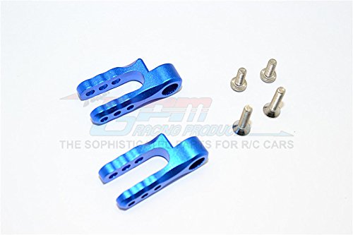 GPM For Traxxas E-Revo Brushless/E-Revo VXL 2.0 Upgrade Parts Aluminum Steering Servo Holder - 1Pr Set Blue