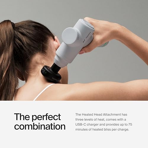 Hyperice Hypervolt Heated Head Attachment – Compatible with All Hypervolt Models – Relax and Loosen Sore and Tight Muscles - FSA and HSA