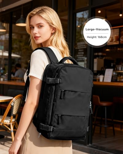 coofay Vacuum Backpack Travel with Pump Vacpack Travel Backpack with Vacuum System photo 9