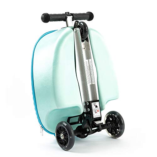 Kiddietotes 3D Scooter Suitcase for Kids Cute Lightweight Kids