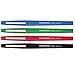 Paper Mate Flair Felt Tip Pens, Medium Point (0.7mm), Business Colors, 4 Count