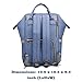 HaloVa Diaper Bag Multi-Function Waterproof Travel Backpack Nappy Bags for Baby Care, Large Capacity, Stylish and Durable, Purple-Blue