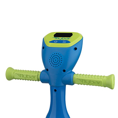 Flybar iPogo Jr. - Worlds First Interactive Counting Pogo Stick For Kids Ages 5 to 9 (Blue)