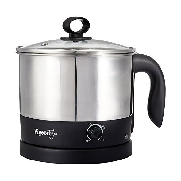 Pigeon 600 Watts Kessel Multi017 1.2Litre Kettle (Black) · Pigeon