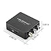 HDMI Converter,HEJSANG 1080P HDMI to AV 3RCA CVBs Composite Video Audio Converter Adapter Supporting PAL/NTSC with USB Charge Cable for PC Laptop Xbox PS4 PS3 TV STB VHS VCR Camera DVD