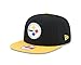 New Era NFL Historic Baycik Snap 9FIFTY Original Fit Cap, Black/Gold, One Size