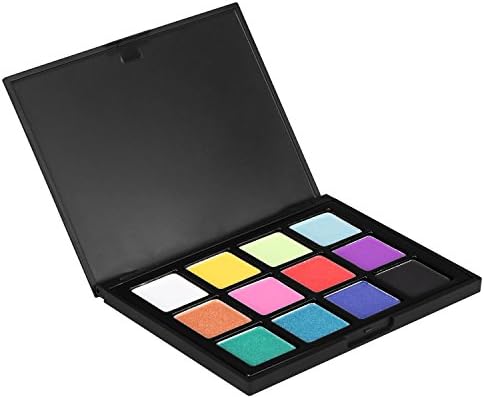 Krodi Professional Eyeshadow Palette 12 Colors Matte Shimmer Palette Highly Pigmented Waterproof Cosmetics Tools Kit