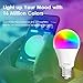 VOCOlinc Smart Wi-Fi LED Light Bulb, Dimmable, Multicolor, Lighting Effects, Works with Apple HomeKit, Alexa, Google Assistant Compatible, No Hub Required, A19 E26, Wi-Fi 2.4GHz, L1 (1 Pack)