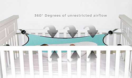 Crescent Womb Infant Safety Bed - Breathable & Strong Material That Mimics The Womb While Reducing The Environmental Risks Associated With Early Infancy, Premium Baby Hammock, Color: Cloud