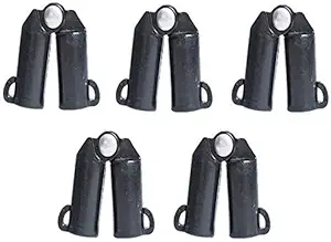 Hosfairy 5Pcs Adjustable Plant Plastic Connector for Tomatoes,Trees,Cucumber,Fences,Beans,Vegetable Trellis Plant Stakes (11mm)
