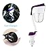 Car Oil Diffuser Humidifier, AblerV Ultrasonic wave Car Air Humidifier and Aromatherapy Essential Oil Diffuser Mister with Usb Fast Car Charger (Purple)