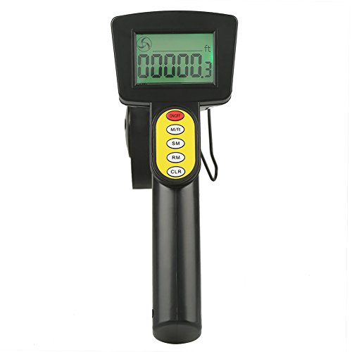 Digital Display Measuring Wheel - Large Digital LCD Display - Foldable Digital Distance Measuring Wheel Measure Road Land Builders Workers - with a Carrying Bag