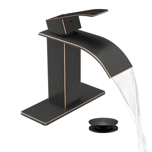 Fransiton Waterfall Bathroom Faucet Oil Rubbed Bronze