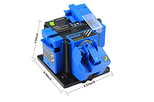 Multi-Functional Electric Knife Sharpener/Chisel/Plane Blade/HSS Drill Sharpening Machine Use For Kitchen Knives Power Tools - Thumbnail 2