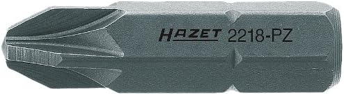 HAZET 2218-PZ4 38 mm Pozidriv Profile PZ Bit - Multi-Colour, PH4/PZ4