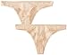 Pact Women's Organic Cotton Thong Panties (2-Pack)