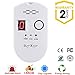 KerKoor Gas Leak Detector-1 Natural Gas Alarm Detector For Home Gas Tester Propane Smart Gas Detector Electronic Sniffer Pen Plug-In Gas Detector For Gas Sensor Methane And Propane 5×3 in/White/1pack