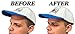 Shapers Image CapPro Baseball Crown Insert for Low Profile Fitted, Dad Caps and Snapback (3 Count, Black)