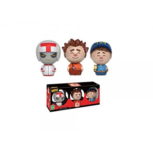 Funko - Figurine Disney Ralph - 3-Pack Ralph Felix Turbo Exclu Dorbz 8cm - 0849803095413