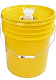 5 Gallon Bucket with Lid & Handle Pour Spout